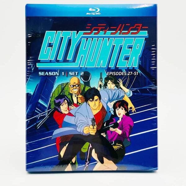 【送料込】シティーハンター シーズン1 Set 2 全25話(北米版ブルーレイ) City Hunter Season 1 Set 2 blu-ray BD
