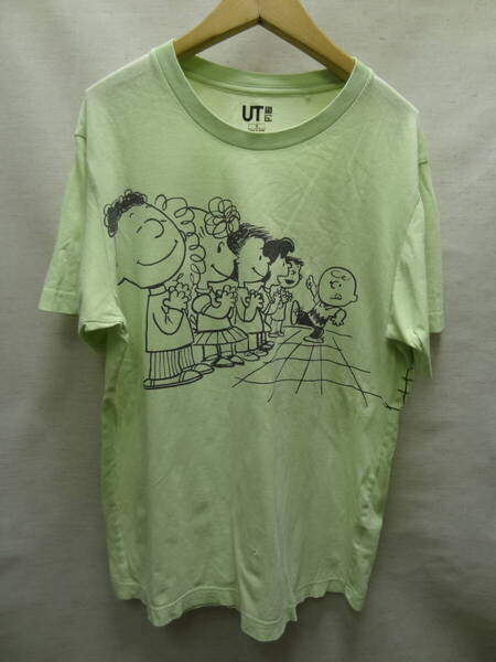 全国送料無料 ユニクロ UNIQLO UT X ピーナッツ PEANUTS メンズ& レディース 両面プリント 半袖 Tシャツ Sサイズ