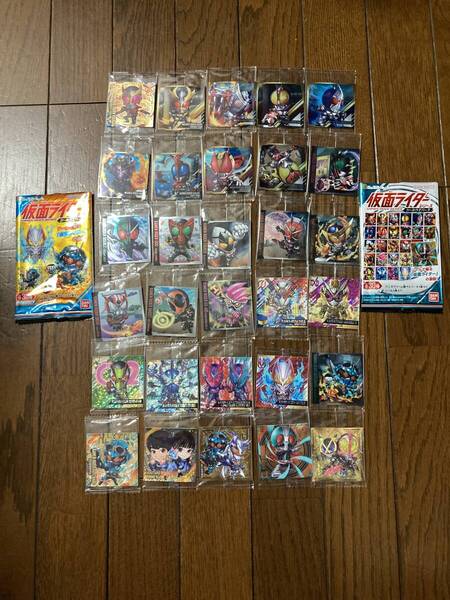 にふぉるめーしょん仮面ライダーシリーズ★シールウエハース 第一弾★全30枚★全種フルコンプ★新品未開封レアセット