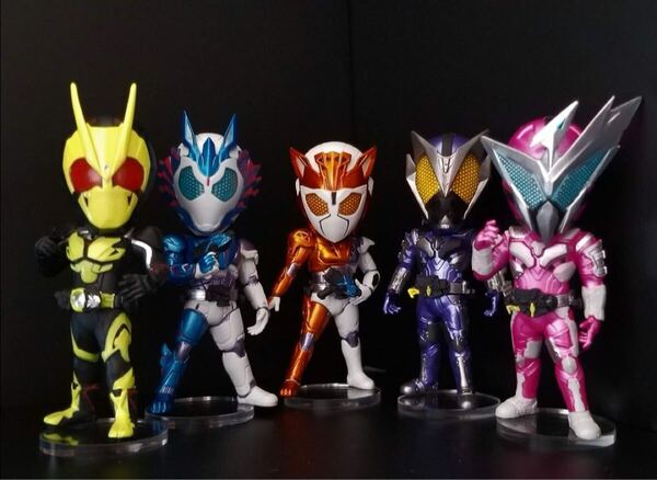一番くじ 仮面ライダー ゼロワン No.01 B賞 DEFORME-X 5種(ゼロワン.バルカン.バルキリー.滅.迅) 用台座