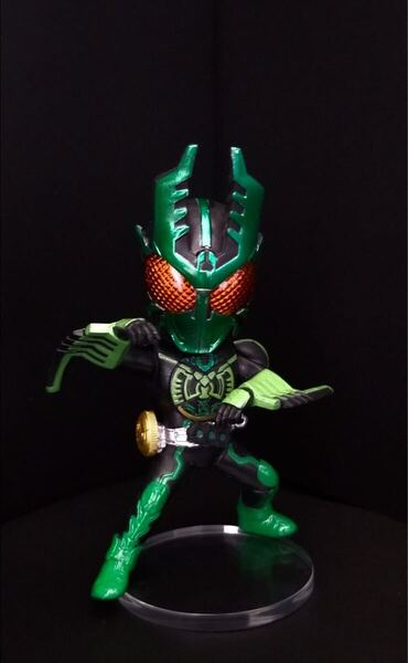 一番くじ 仮面ライダーオーズ & W OOO 10th anniversary E賞 DEFORME-X 仮面ライダーW 仮面ライダーオーズ ガタキリバコンボ 用台座