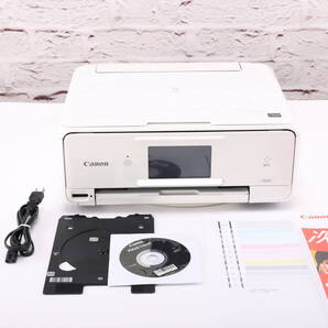 ★☆★領収書可★良品★Canon PIXUS TS8030 ホワイト 正常動作品 1540☆★