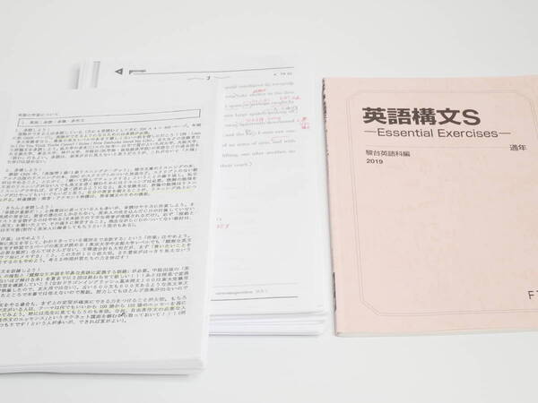 駿台 奇数年度通年 竹岡先生 英語構文S 講義解説 補講 河合塾 東進 鉄緑会 Z会 共通テスト 東大京大