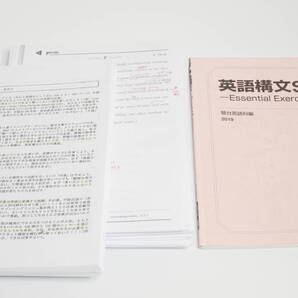 駿台 奇数年度通年 竹岡先生 英語構文S 講義解説 補講 河合塾 東進 鉄緑会 Z会 共通テスト 東大京大