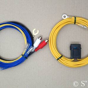 カロッツェリア 2Sq 5m バッ直 電源コードセット TS-WH1000A TS-WX70DA TS-WX610A TS-WX710A TS-WX77A TS-WX88A TS-WX1600A用