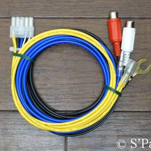 カロッツェリア TS-WH1000A・TS-WX70DA・TS-WX610A・TS-WX710A・TS-WX77A・TS-WX88A 系用 電源コード Ⅱ G1m版 高耐熱・高耐久タイプ