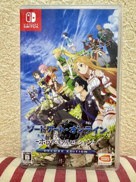 【Switch】 ソードアート・オンライン -ホロウ・リアリゼーション- DELUXE EDITION