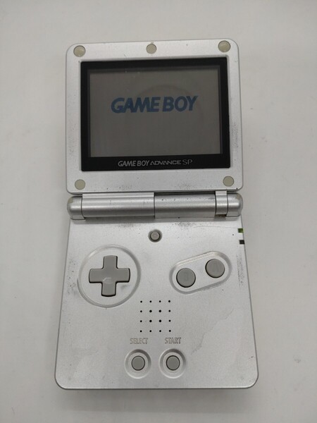 ゲームボーイアドバンスSP 動作OK GAMEBOY ADVANCE SP シルバー 56