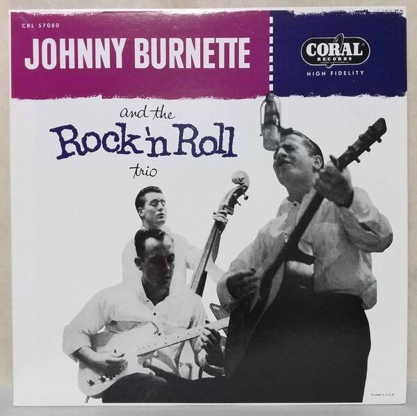 即決LP JOHNNY BURNETTE AND THE ROCK'N ROLL TRIO ロカビリー Rockabilly