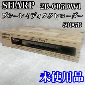 シャープ SHARP 500GB 2番組同時録画 BDレコーダー USB 2B-C05DW1
