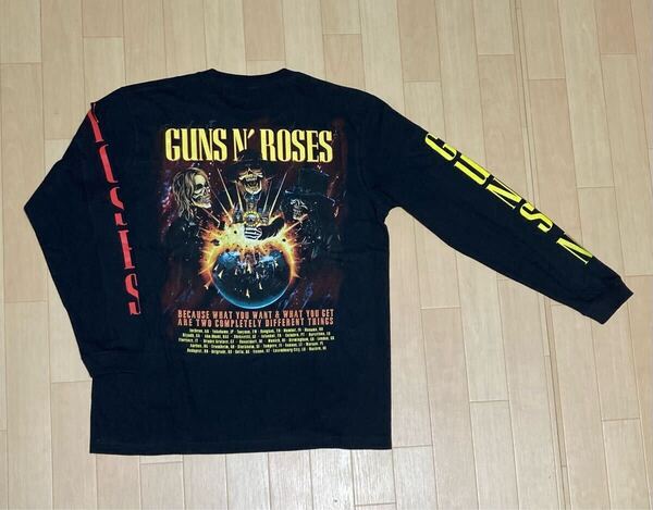 新品未使用貴重品!Guns N' Roses ガンズ&ローゼズ2025.05.05来日公演ロングスリーブTシャツ(L-サイズ)Kアリーナ横浜現地販売品