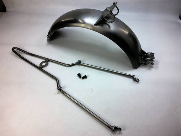 RFS-VC1 カワサキ バルカン400 800用 VULCAN ボルトオン リアフェンダー &シーシーバーセット 無塗装 タンク製作工房