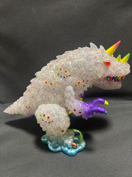 INSTINCTOY Vincent MILKY SPARKLE G.I.D 蓄光 インスティンクトイ ヘッドカード付属 ヴィンセント ソフビ sofvi