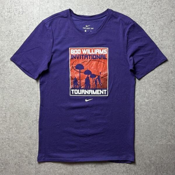 NIKE TEE 半袖Tシャツ バスケットボール トーナメント 紫 パープルS