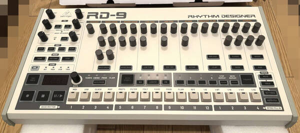 【美品】BEHRINGER RHYTHM DESIGNER RD-9 /ベリンガー アナログ リズムマシン