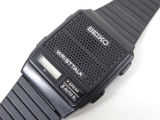 SEIKO WRIST TALK BLACK | watchshop L