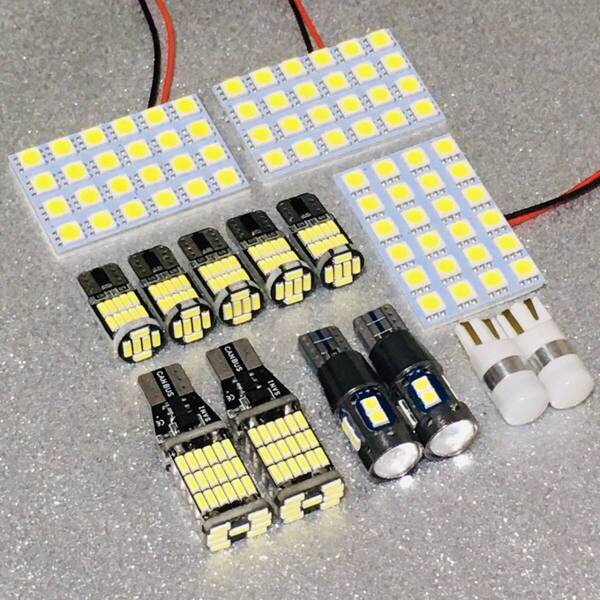 レクサス ANF10 HS250h 超爆光 T10 LED 基板 ルームランプ バックランプ ポジション球 ナンバー灯 車幅灯 ホワイト 14個セット カー用品
