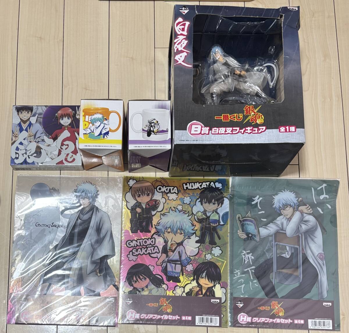 銀魂　一番くじ　クリアファイル　ファイルコレクションブック等　まとめ売り 一番くじ 銀魂 E賞 ファイルコレクションブック - メルカリ