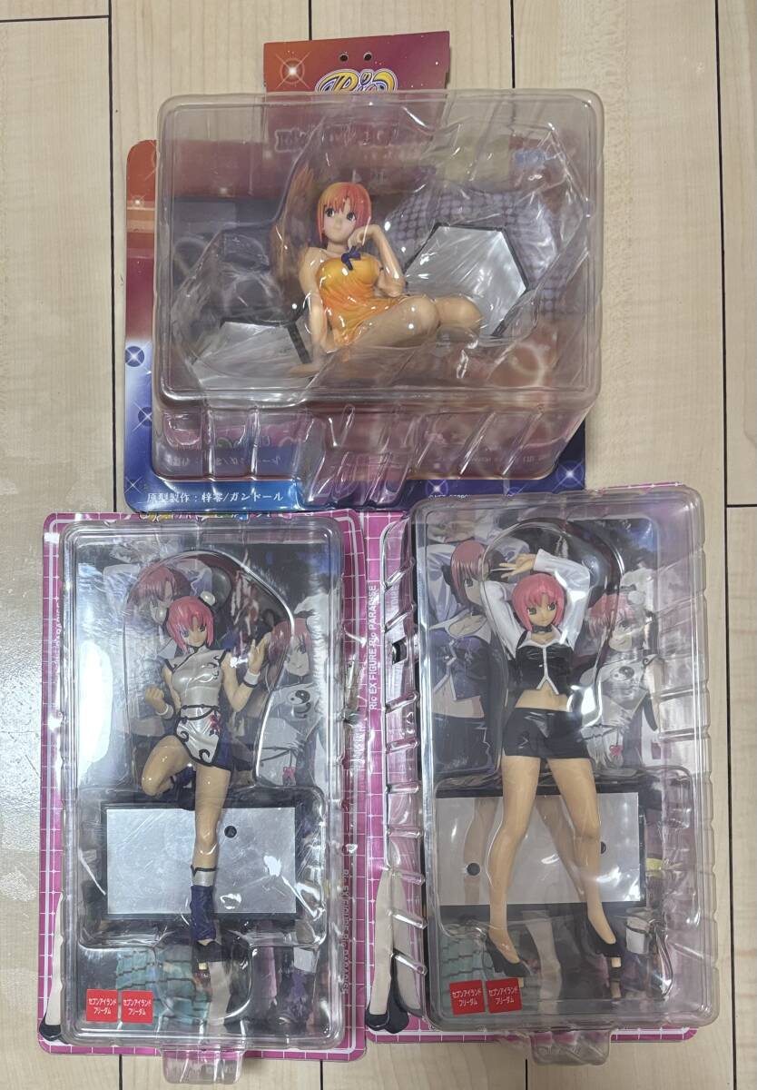 Rio エクストラフィギュア 2種＋1種 合計3 種セット 未開封保管品 当時物 Amazon | 【未開封】RIO エクストラフィギュア 赤と黒 リオ 2種