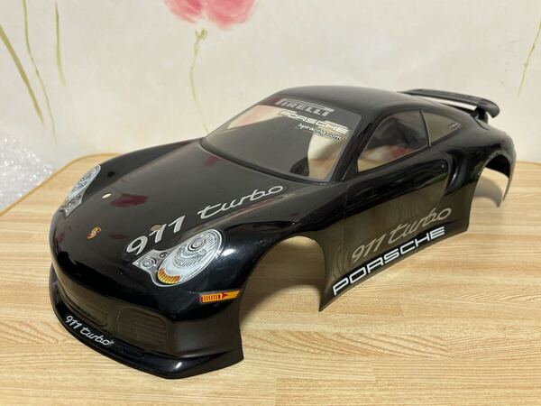 送料無料 1/10 hpi racing ポルシェ 911 ターボ ブラック PORSCHE TURBO BLACK 当時物 旧車 スーパーカー