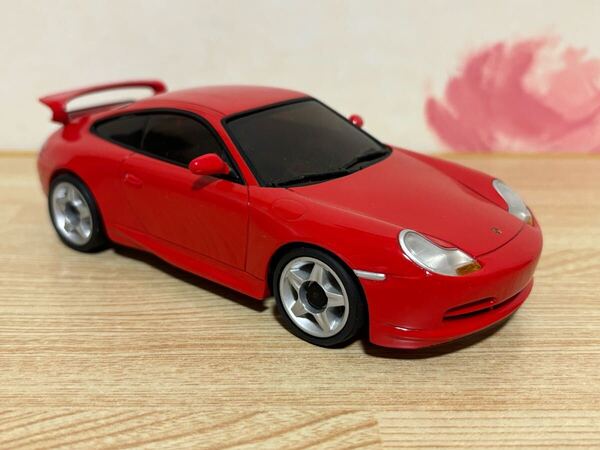 送料無料 京商 ミニッツレーサー ポルシェ 911 GT3 レッド ラジコン車体 KYOSHO MINI-Z RACER PORSCHE RED 当時物 旧車 スーパーカー