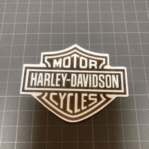 防水ステッカー バイク オートバイ HARLEY-DAVIDSON モトクロス モノクロ
