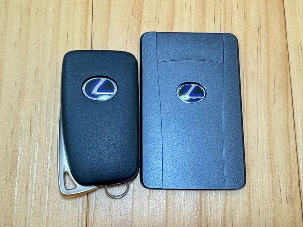 NX300h AYZ10 AYZ15 001-A00479 14CAC 281451-2110 レクサス 純正 スマートキー 3ボタン カードキー セット キーレス スペアキー 前期