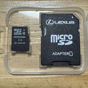 2020年 秋版 EA 08675-0AY38 レクサス 純正 地図データ 地図SDカード トヨタ アダプター付 micro SDカード 08675-0AY28 86271-48416