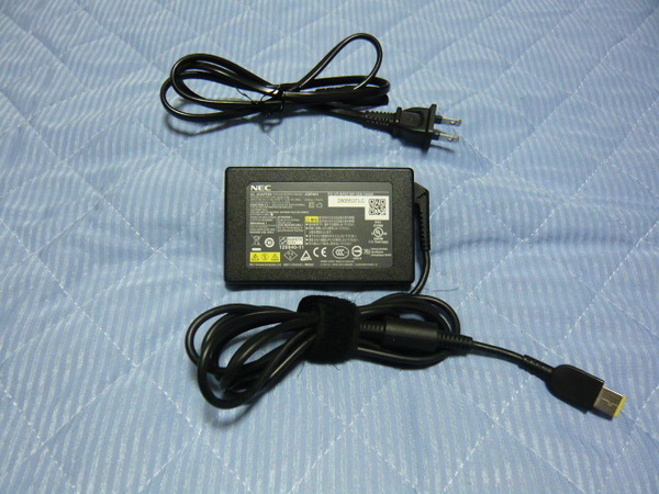 NEC ACアダプタ 20V-3.25A(ADP001)★中古品★送料無料・匿名配送★