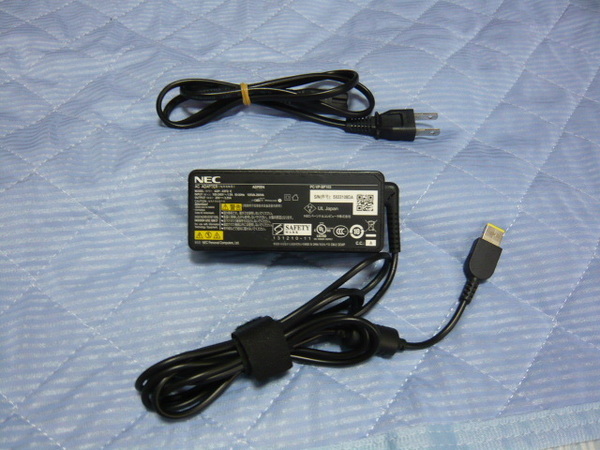NEC ACアダプタ 20V-3.25A(ADP004) ★中古品★送料無料・匿名配送★