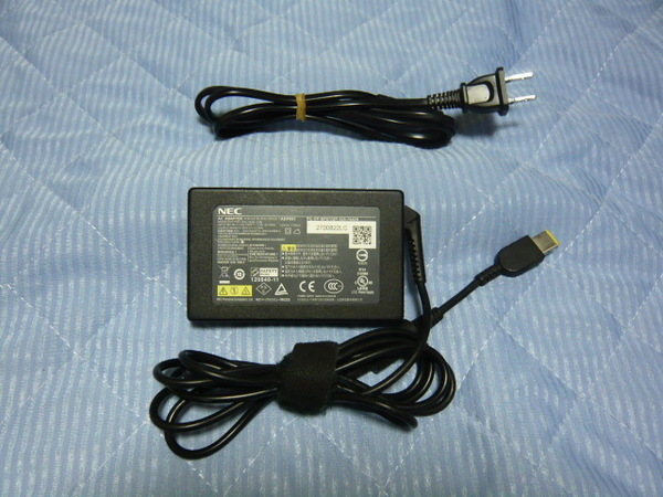 NEC ACアダプタ 20V-3.25A(ADP001) ★中古品★送料無料・匿名配送★