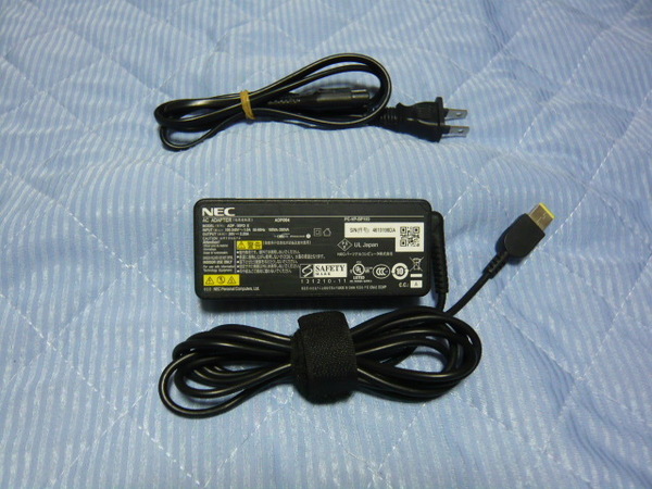 NEC ACアダプタ 20V-3.25A(ADP004) ★中古品★送料無料・匿名配送★