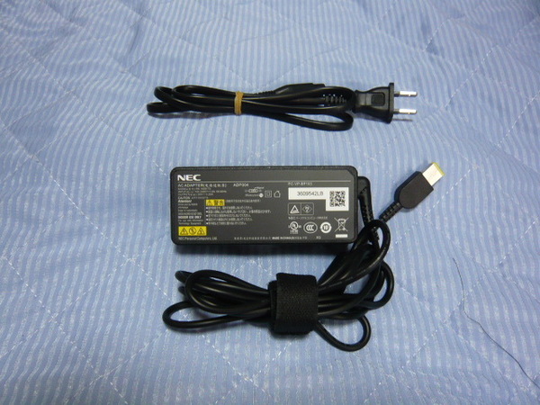 NEC ACアダプタ 20V-3.25A(ADP004) ★中古品 ★送料無料・匿名配送★