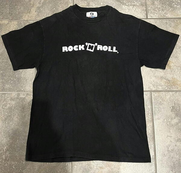 90Sアーカイブ スペシャル ヴィンテージ グッドイナフgoodenough 1994 ROCK'N'ROLL ロックンロールTシャツ Mサイズ