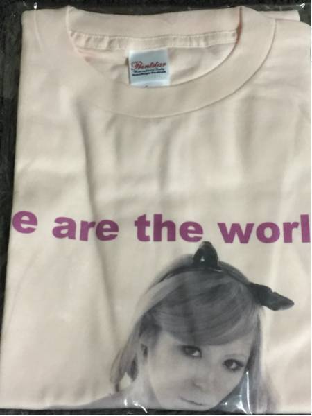 新品デッドストック 若槻千夏 チャリティーTシャツ ピンク Sサイズ