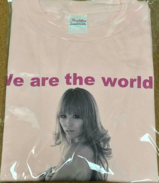 新品デッドストック 若槻千夏 チャリティーTシャツ ピンク Mサイズ