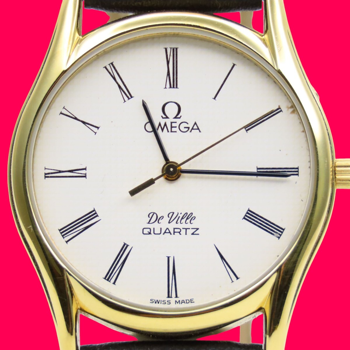 ビンテージ美品】OMEGA De Ville オメガデビル クォーツ