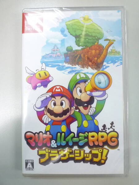 新品!!未開封!!任天堂SWITCH マリオ&ルイージRPGブラザーシップ!