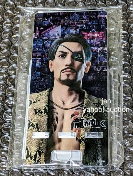 龍が如く 新宿歌舞伎町 自販機 聖地記念グッズ ビジュアルスマホスタンド 真島吾朗 スマホスタンド 歌舞伎町 神室町 検索 アクリルスタンド
