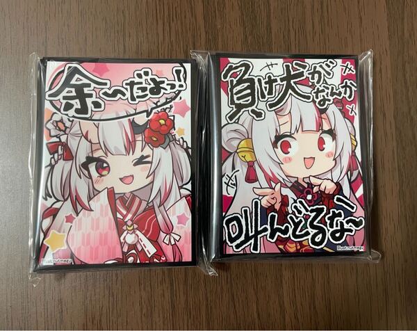 同人スリーブ 百鬼あやめ ホロライブ 2種セット hololive SD カードスリーブ Vtuber サークル正規品 アクアアルタ
