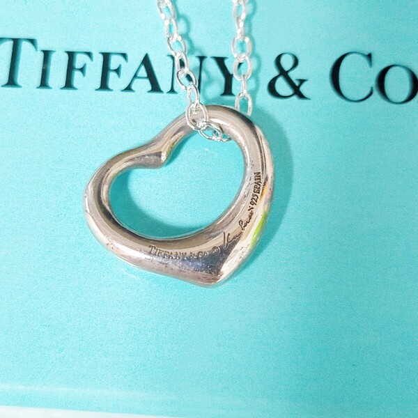 ティファニー ネックレス オープンハート SV925 Tiffany TIFFANY アクセサリー エルサペレッティ