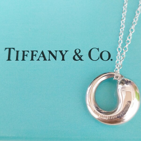 ティファニー ネックレスエターナル サークル TIFFANY Co シルバー Tiffany SV925 シルバー アクセサリー