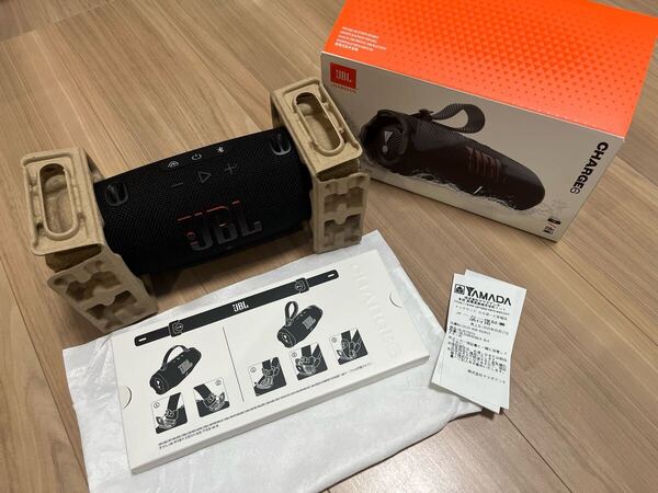 JBL CHARGE6 Bluetooth ブラック ポータブル USB 爆音 防水