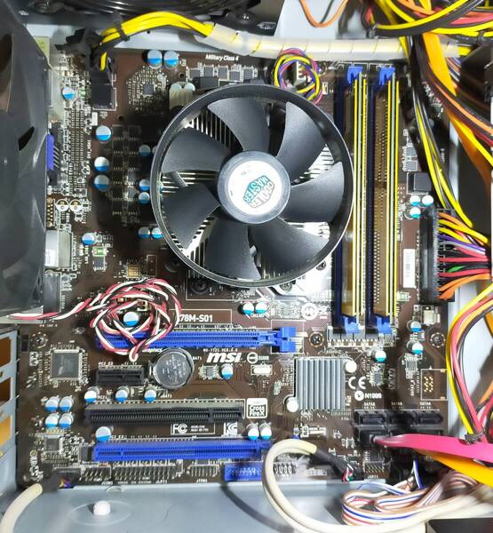 【USED 送料無料】MSI A78M-S01 / AMD A10-7700K with Radeon R7 Series /Windows11Home 紐づけ