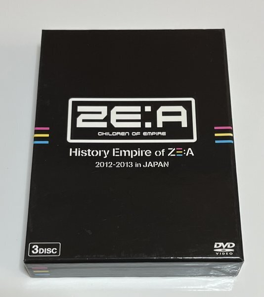 ZE:A DVD History Empire of ZE:A 2012-2013 in JAPAN ゼア #B270