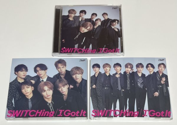 IMP. SWITCHing I Got It 初回限定盤A 初回限定盤B 通常盤 CD+Blu-ray #B315