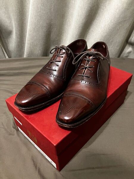 【期間限定値下げ】Perfetto/ペルフェット PT00021 Campidoglio/カンピドリオ ボルドー 23.5-24.5cm(サイズ6) セミブローグ アデレード