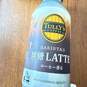 缶コーヒー タリーズ バリスタズ 無糖 カフェラテ ホット兼用 ボトル缶 370ml ×24本 伊藤園 TULLY'S COFFEE