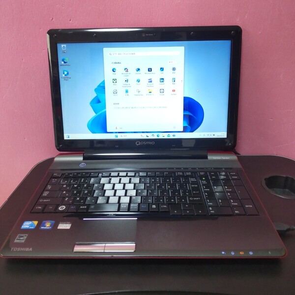 (送料無料)東芝ノートパソコン Qosmio V65/86L win11Home