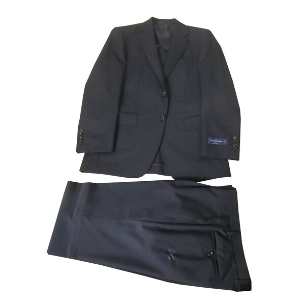 Zegna ゼニア メンズ 春夏スーツ ネイビー 紺無地 男性 紳士服 AB8サイズ 新品 未使用